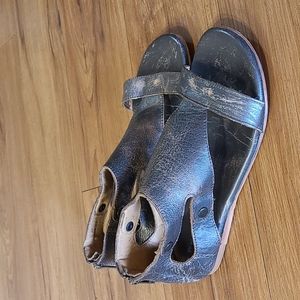 Bed Stu Distressed Soto Sandals Womens 9